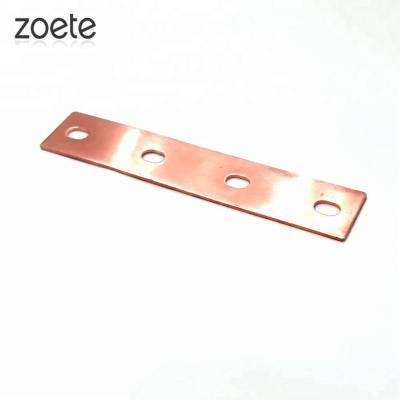 China T2 ISO9001 Electricity ISO9001 Pure Copper Factory Use 99.9% Pure Copper Bus Bar for sale