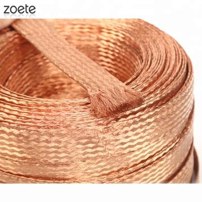 China Underground High Quality Busbar Braid Flexible Bare Copper Wire for sale