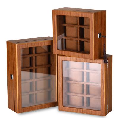 China New Style 5 Multifunctional Case Wooden Watch Box Case Organizer 6 8 10 12 18 for sale