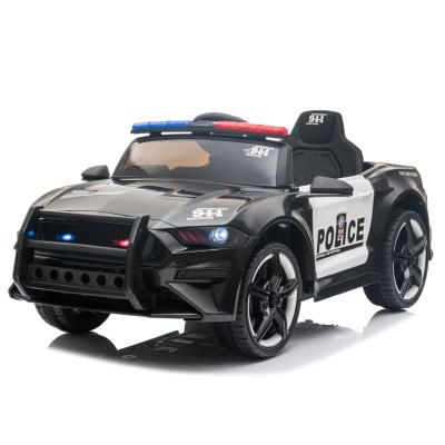 China Ride On Toy Children Power Wheel Ride On Police Children Toys Cars Male And Female Baby Battery Electric Car Four Wheel Remote Control Car for sale