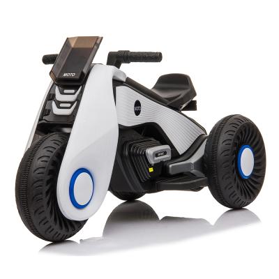 China Children's electric tricycle can sit on a human dual-drive electric toy motorcycle for boys and girls 75412 for sale