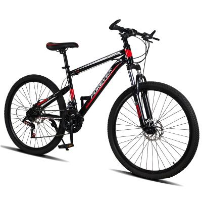 China Street 26 inch double disc brake mountain bike 21 speed groupset shimano gear cycle bicycles men women women student mtb adult bike for sale