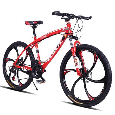 China BYUEBIKE steel mountain bike parrai 26 inch integrated wheel speed variable bike for sale