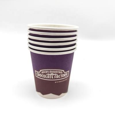 China 4oz Paper Cup Good Quality Paper Disposable Coffee Cups With Lid for sale