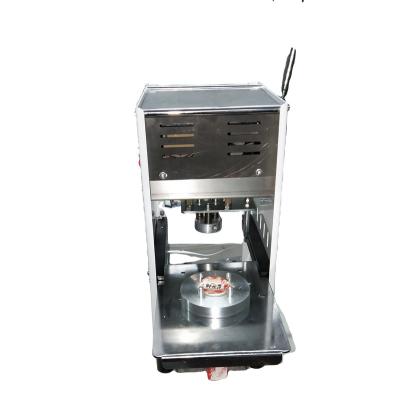 China Small manual food or calippo and pp cup paper ice cream cup piece hot sealing machine for sale