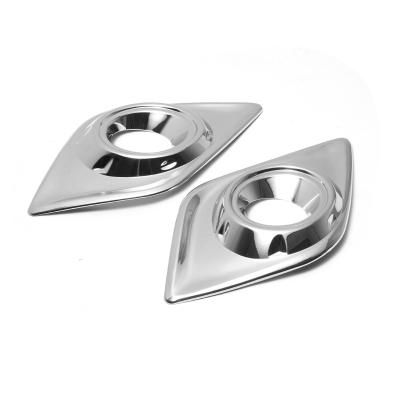 China PRE-ATTACHED WITH 3M SELF-ADHESIVE Wholesale Car Accessory Auto Metal Lamp Cover for sale