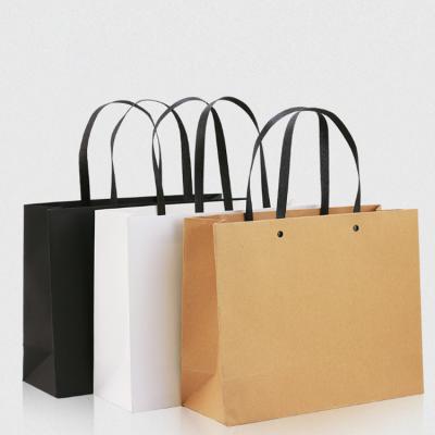 China Hot Sale Recycled Reusable Materials Gift Cardboard Custom Paper Bags Luxury Packaging Paper Bags for sale