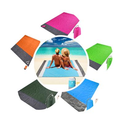 China Portable Folding Waterproof Picnic Mat Pocket For Beach Blanket Camping Hiking And Outdoor Activities for sale