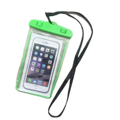 China Hot Selling PVC Water Proof Phone Pouch PVC Bag Hot Selling Waterproof Clear Waterproof Mobile Phone Bag for sale