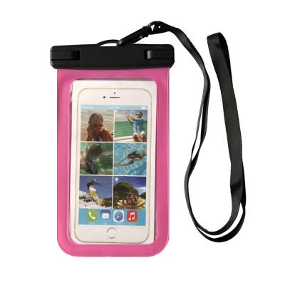 China Hot Selling PVC Water Proof Phone Pouch PVC Bag Hot Selling Waterproof Clear Waterproof Mobile Phone Bag for sale