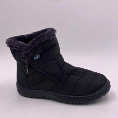 China New Lightweight Umbrella Cloth Material Snow Boots With Warm And Anti-skid Women's Boots Wool Insole And Lining for sale