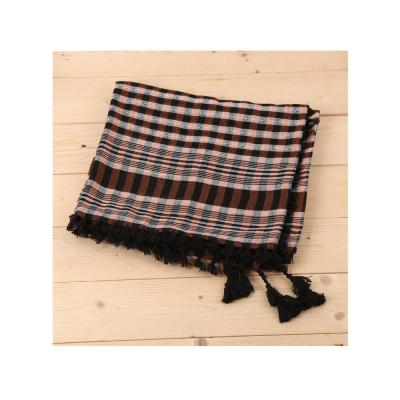 China Muslim Yemen Scarf Dubai Keffiyeh Scarf Arabic Square Scarf For Men Y091 for sale