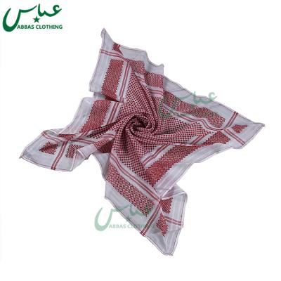 China ABBAS Wholesale Custom Color Muslim Scarf 100% Cotton Yashmagh Square Scarf for sale