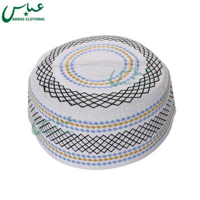 China Character Mix Colors Machine Arab Hats For Arab Men Wholesale Muslim Hats for sale