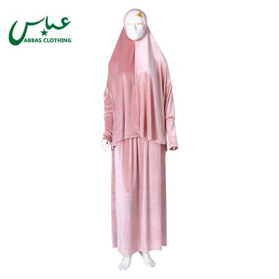 China New Arrival Solid Color Dubai Middle East Abaya Fashion Islamic Muslim Casual Women Modest Clothing for sale