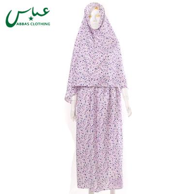 China Trending Products ABBAS Brand No Sleeves Prayer Dress For Women Wholesale 12 Colors Muslim Hijab for sale