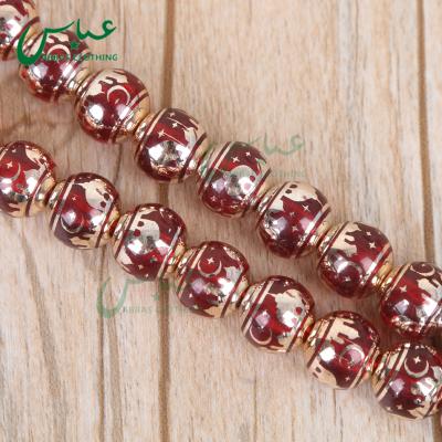 China New Design Lady Red Tesbih Tasbeeh Wholesale 33 Casual Islamic Prayer Beads for sale