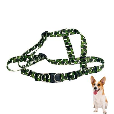 China Hot Sale Padded Adjustable Dog Harness and Leash Set Pet Collar Chest Vest Leash Pet Collar Dog Harness and Leash Set for sale