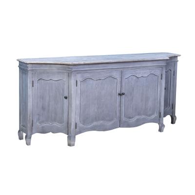 China Antique professional workmanship storage buffet server cheap solid wood corner sideboard for sale