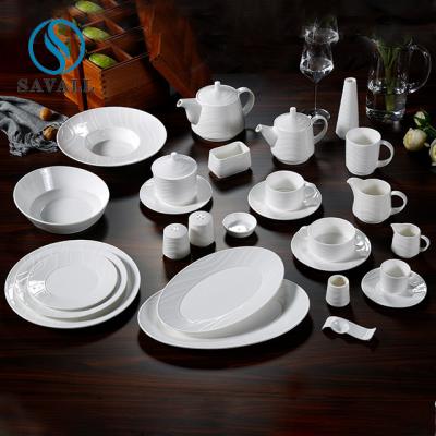 China sistemas blancos del servicio de mesa de la porcelana 26Pcs en venta