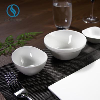 China De witte Nieuwe Lente past Logo Dinner Set Airline Dinnerware aan Te koop