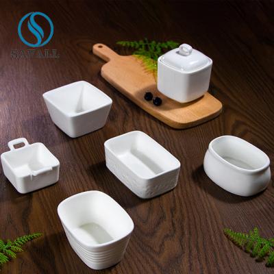 China Los nuevos accesorios del vajilla forman a Sugar Bowl Weet Food de cerámica en venta