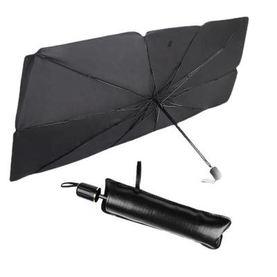 China High Quality Sports Block Car Umbrella Front Window Foldable Car Umbrella Cover Windshield Car Sun Shade UV Umbrella for sale