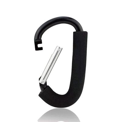 China Durable Universal Baby Hook Foam Protector Stroller Organizer Baby Stroller Hook Stroller Accessories Stroller Mum Hook for sale