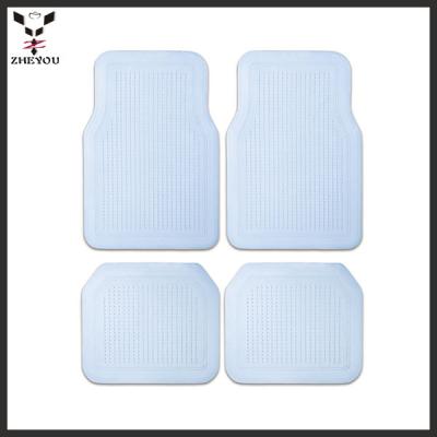 China Keep your car clean and beautiful hot sales PVC transparent clear rubber car floor mat for sale