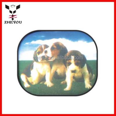 China Tyvek Dog Pattern Car Window Sunshade Sun Shade For Car for sale