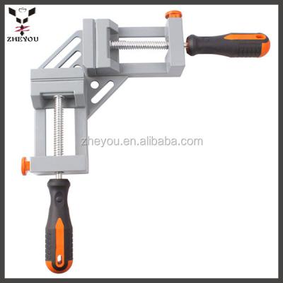 China For Woodworking Double Handles 90 Degree Aluminum Wood Right Angle Corner Clamp For Woodworking for sale