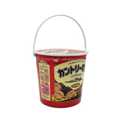 China With Handle Popcorn Bowl Plastic Container Movie Theater Bucket 5L Plastic Packaging Popcorn Bucket zu verkaufen