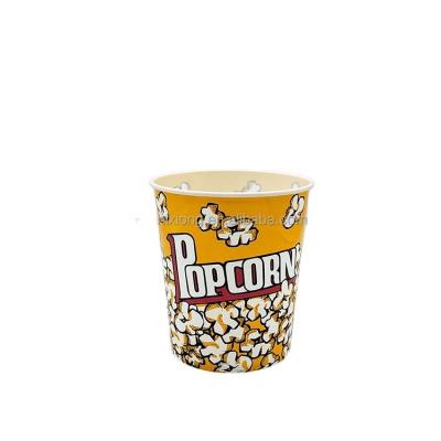 Cina Customized Printing Logo 2.8L Single Wall Reusable Plastic Popcorn Bucket in vendita