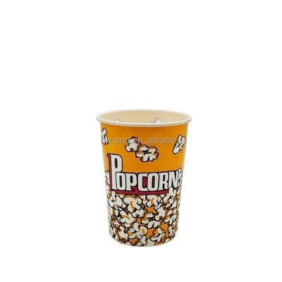 China Factory Price Customized Model Single Wall Plastic Popcorn Bucket for sale