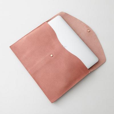 China Fashion Solid Color Office Envelope Sleeve Felt Leather Laptop Bag 13 Inch Laptop Bag for sale