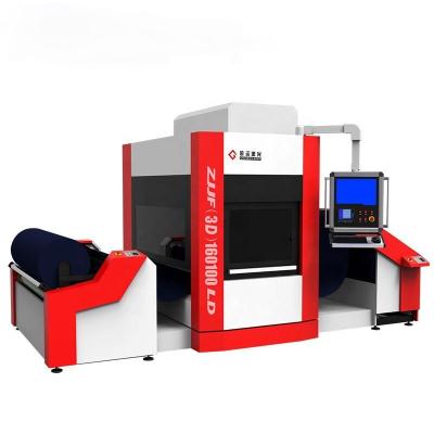 China 3D Laser Full Flying Golden High Speed ​​Roll To Roll Textile Laser Engraving Machine With Conveyor for sale