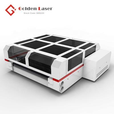 China Laser CUTTING High Precision Large Format High Speed ​​CO2 Laser Cutting Machine For Fabric With Conveyor for sale