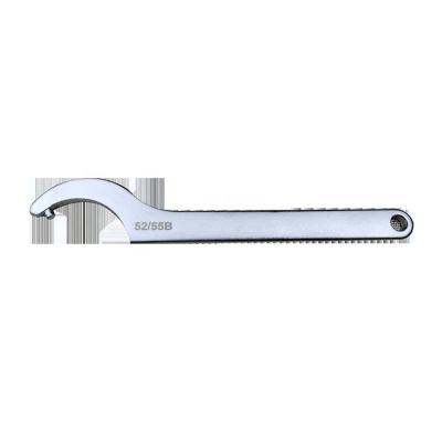 China Carbon Steel Key Hook Wrench Fixed Type 16-18mm for sale