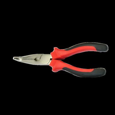 China Steel Curved Long Nose Pliers / Needle Nose Pliers Bent 6