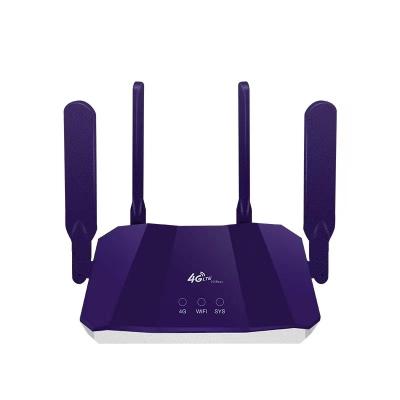 China Cheapest strong wifi home signal FDD TDD 4G LTE 300mbps CPE wireless router with 4 antenna for Europe Russia market for sale