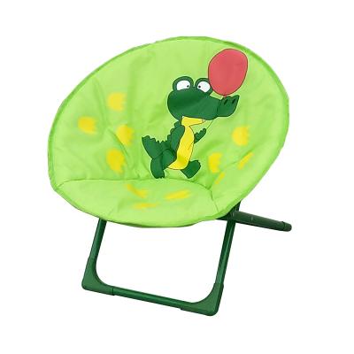 China Easy-carry portable saucer chair folding moon chair in garden for kids for sale