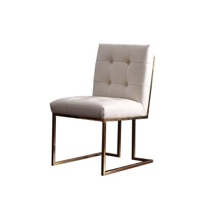 China Dining Chair Modern Home Furniture Velvet Dining Chair With Metal Legs for sale