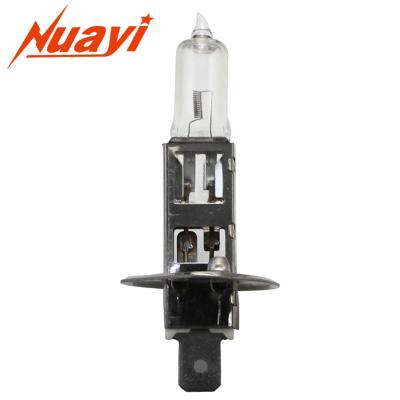 China Headlight auxiliary lamp wholesale vehical lamp automotive h1 backup led bulb 55w headlight bulb h1 halogen bulb h1 for sale