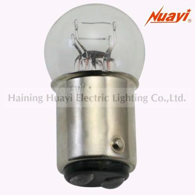 China Motorcycle G18 lamp bulb, 12V10/5W bulb, G18 BAY15D 12V10/5W rear motor lamp for sale