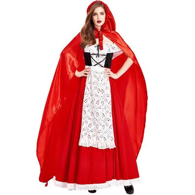 China Plus Size Red Cape Formal Dress With Cape for sale