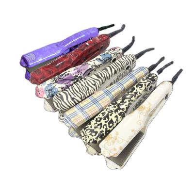 China Surface Water Transfer Printing Mini Titanium Flat Iron Hair Straightener With Good Quality for sale