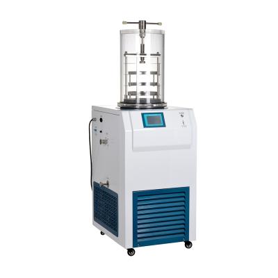 China Medicine Curing Drier 0.2sq m Mini Freeze Lab Scale Research Vacuum Freeze Dryer Price for sale