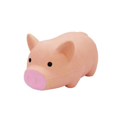 China 2020 Viable Promotion Mini Latex Pig Dog Toys For Squeaky Small Dog And Puppy Toys for sale