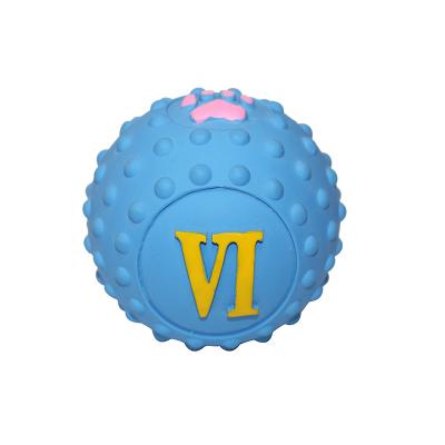 China OEM Viable Wholesale Convex Dot Latex Ball Latex Pet Toy BB Dog Toys Set For Large Dogs Small Dog for sale