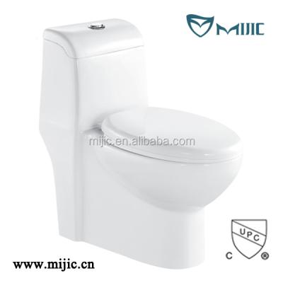 China MJ-31 Siphonic Lavatory Toilet Double-flush European Style Toilet Types for sale